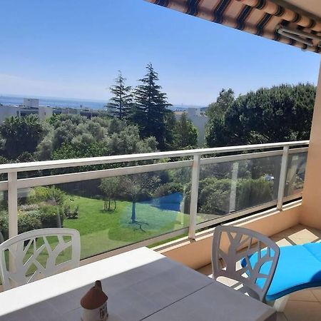 T2 Avec Magnifique Vue Mer, Piscine, Clim, Parking Apartment Antibes Exterior photo